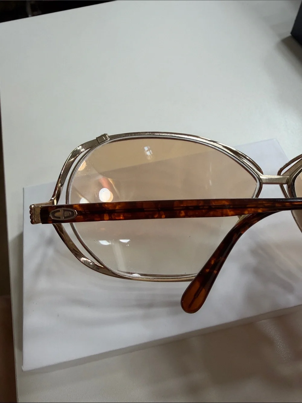 Vintage Christian Dior Oversized Butterfly Sunglasses